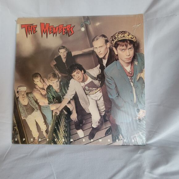 the Members LP  uprhythm downbeat  still sealed 1982 - Picture 1 of 3
